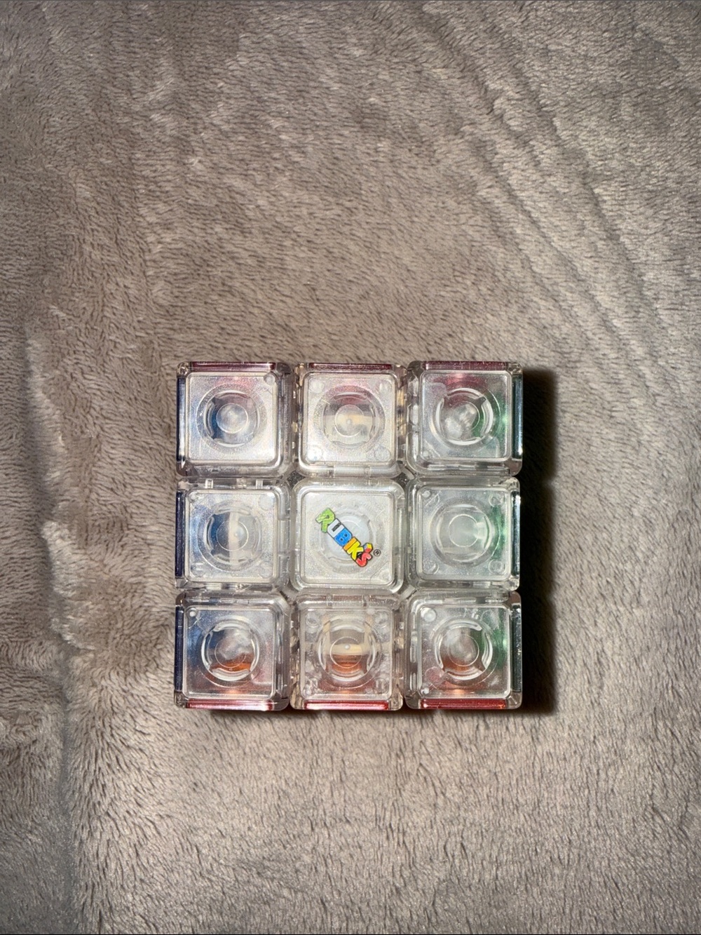Clear Rubik’s Cube